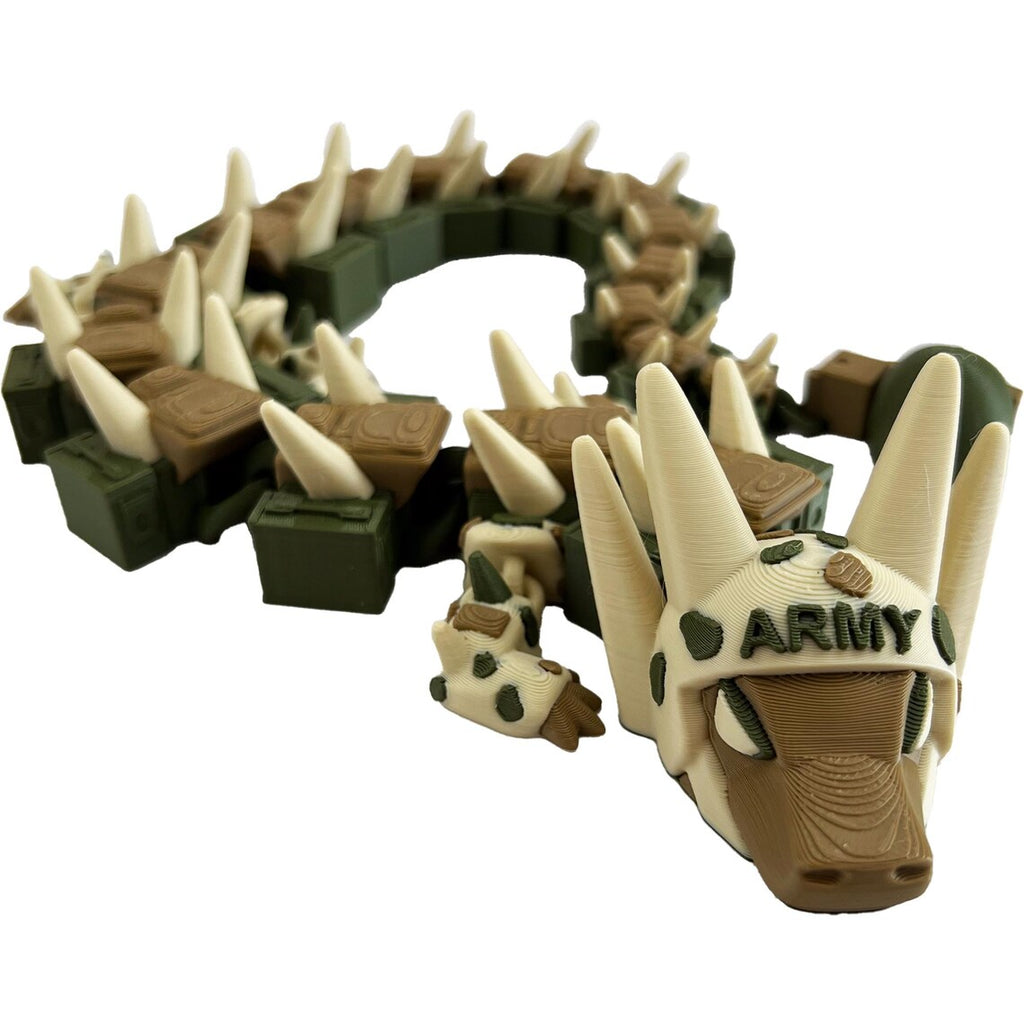 United States Army 3d-Printed Articulated Dragon