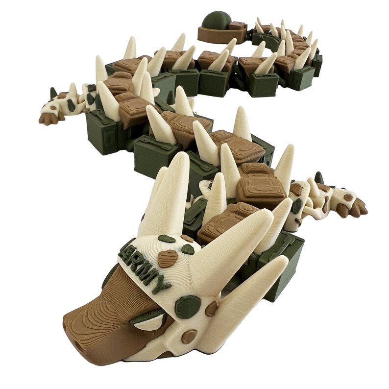 United States Army 3d-Printed Articulated Dragon