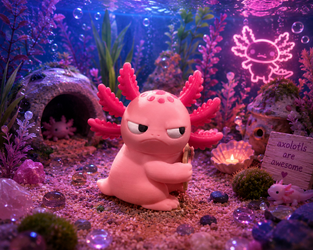 Thanks A-Lotl Attitude Axolotl