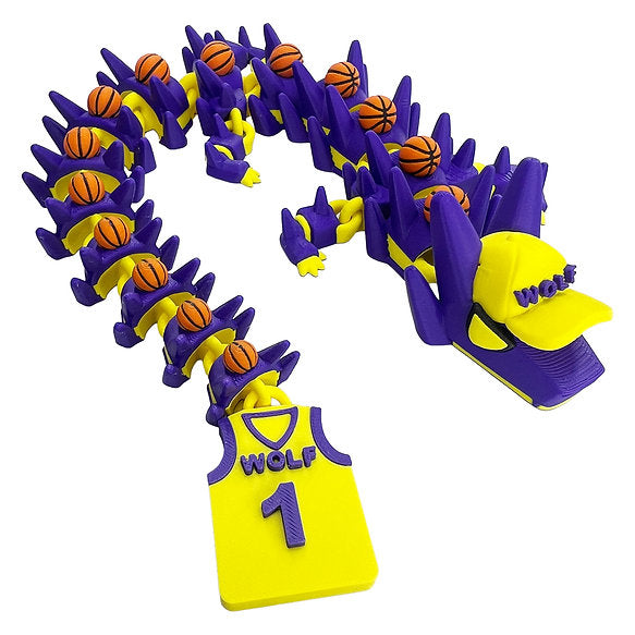 🏀 Basketball Dragon – Articulated 3D Printed Collectible