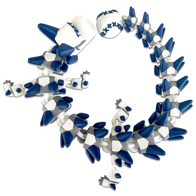 ⚾ Baseball Dragon – Articulated 3D Printed Collectible