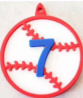 Baseball Bag Tags
