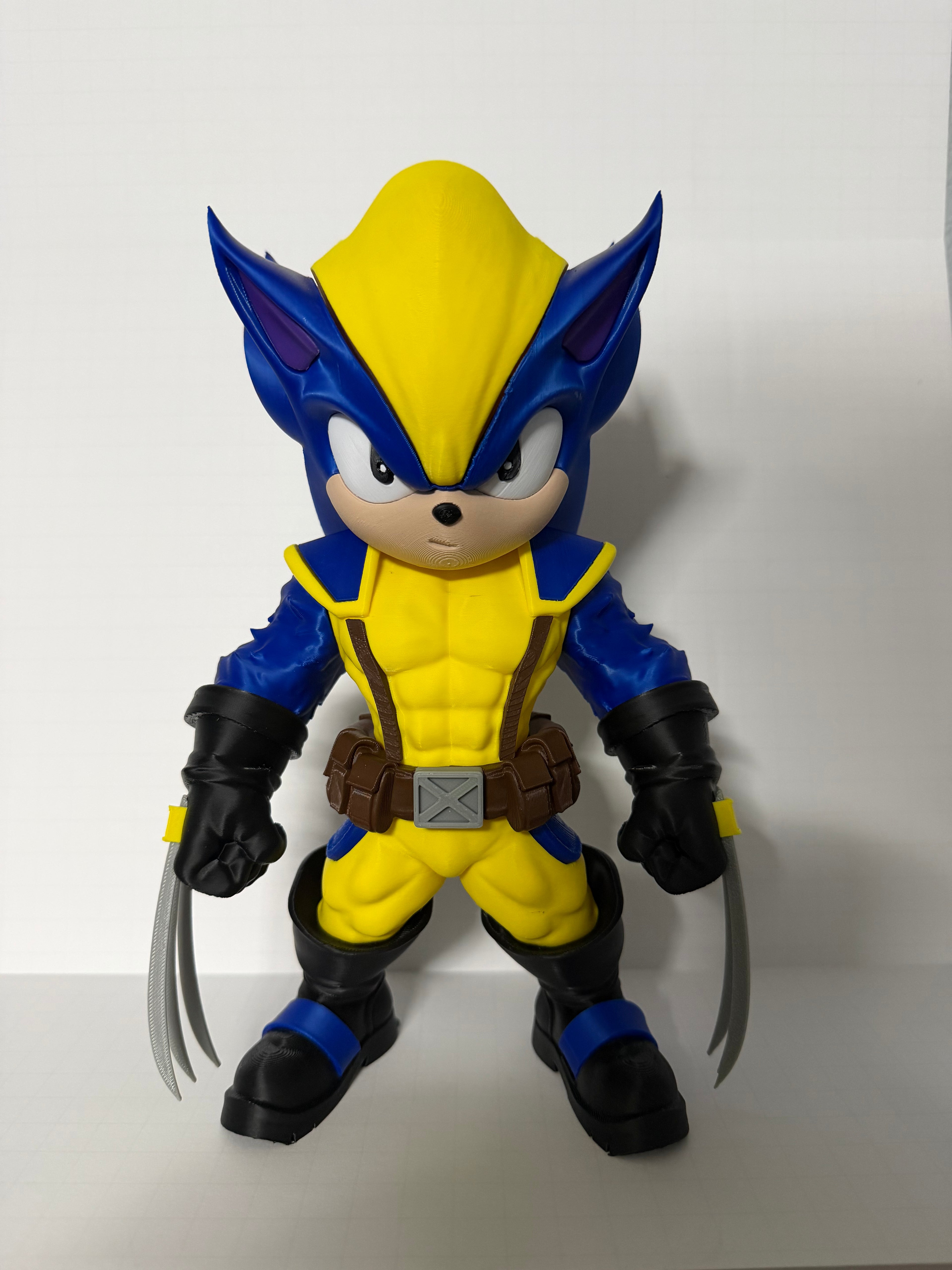 Stylized SonicVerine Warrior Collectible Figure – 11” Premium Display Model
