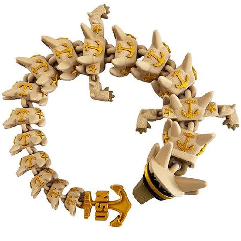 United States Navy 3D-Printed Articulated Dragon Armed Forces