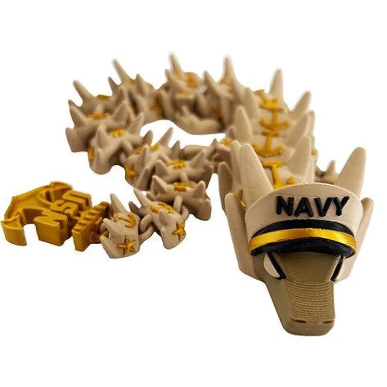 United States Navy 3D-Printed Articulated Dragon Armed Forces