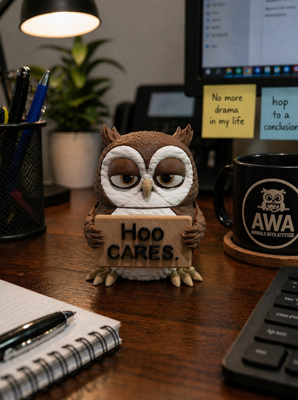 The Scowling Owl