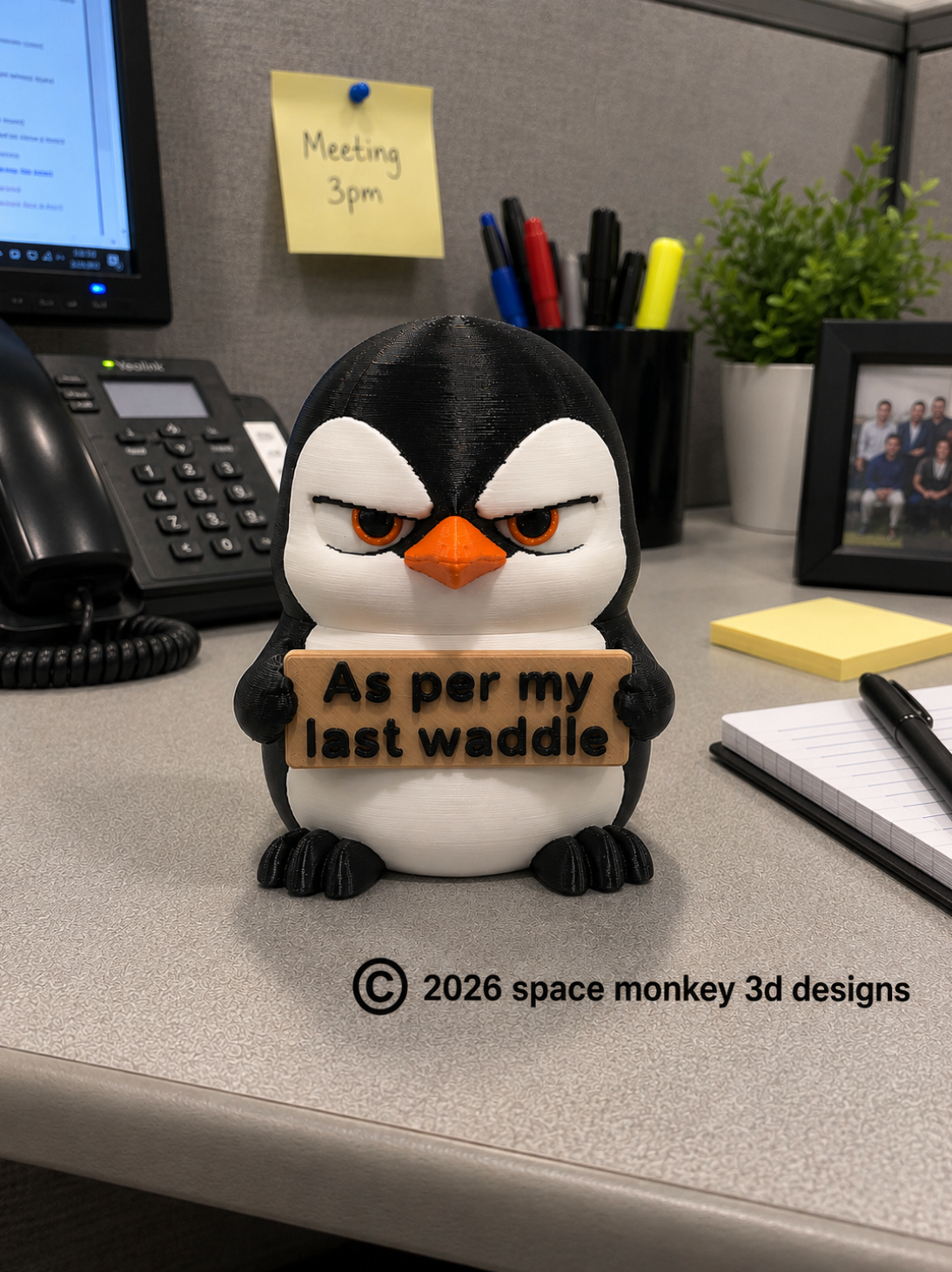 Wad-Ever Attitude Penguin