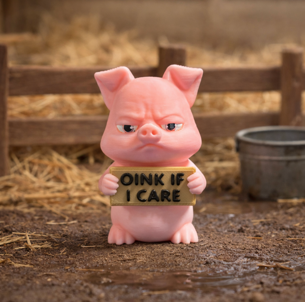 Grumpy Pig