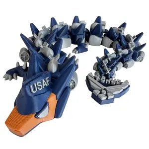 United States Air Force 3d-Printed Articulated Dragon