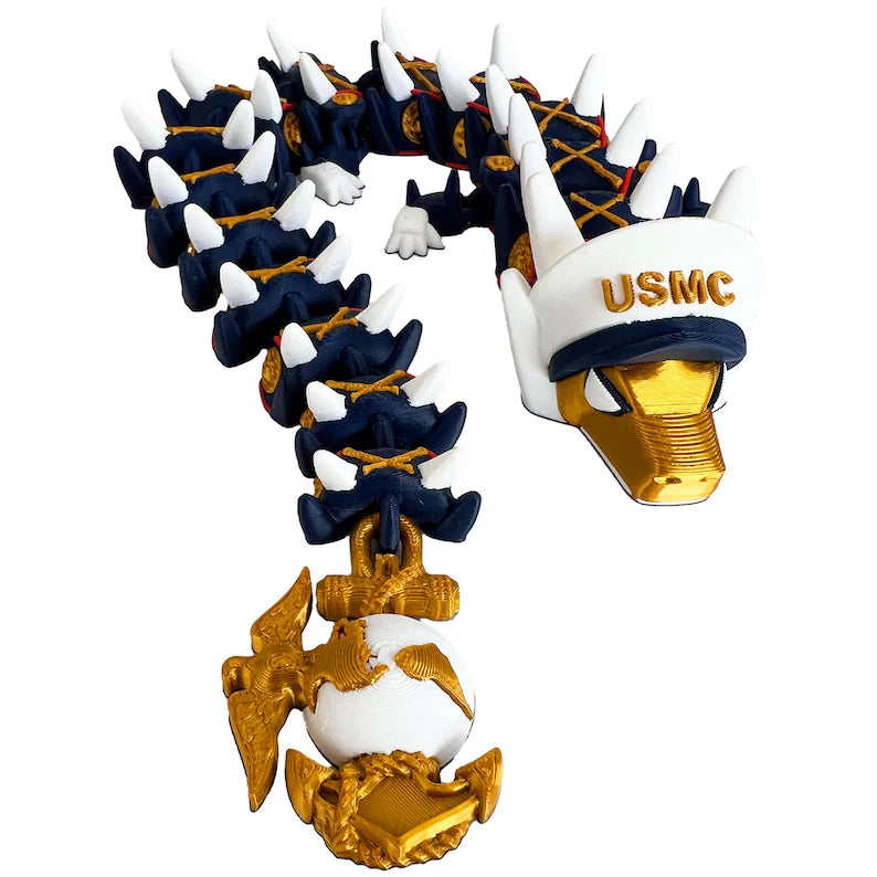 United States Marines 3d Articulated Dragon