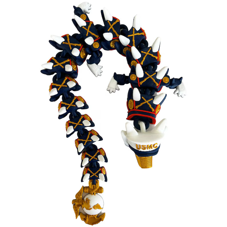 United States Marines 3d Articulated Dragon