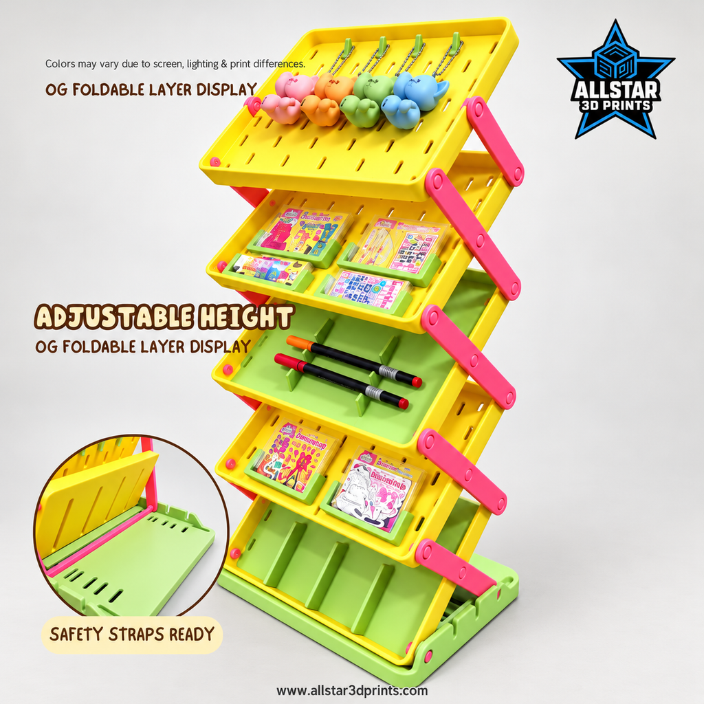 AllStar foldable layer display – product and configuration view 2