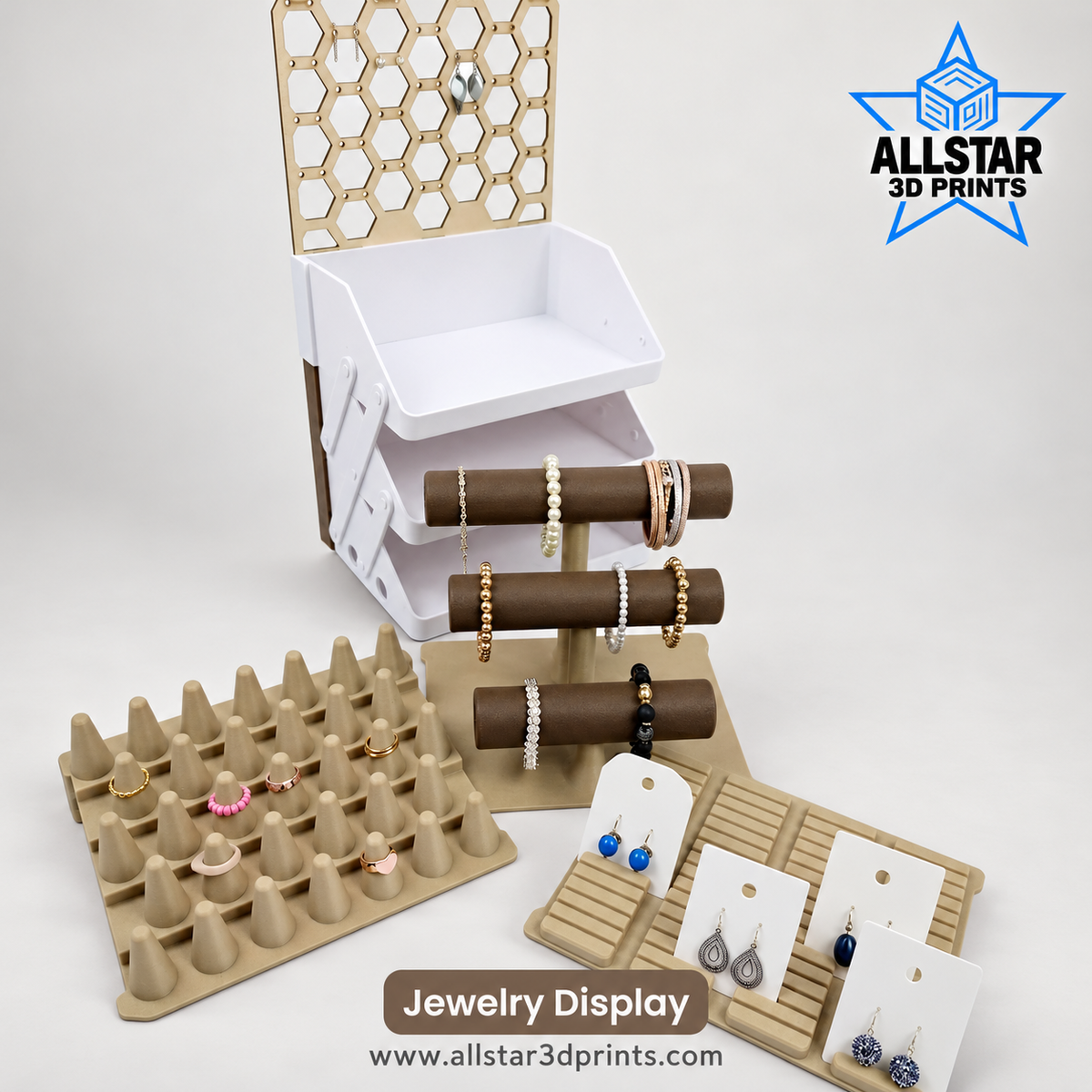 AllStar jewelry collapsible display – product and configuration view 2