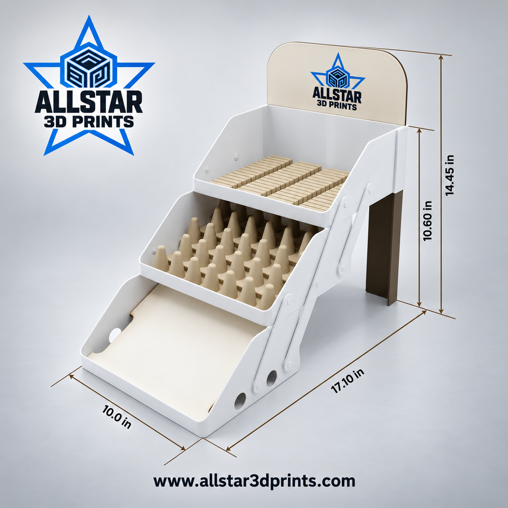 All Star 3D Prints jewelry collapsible display – view 5