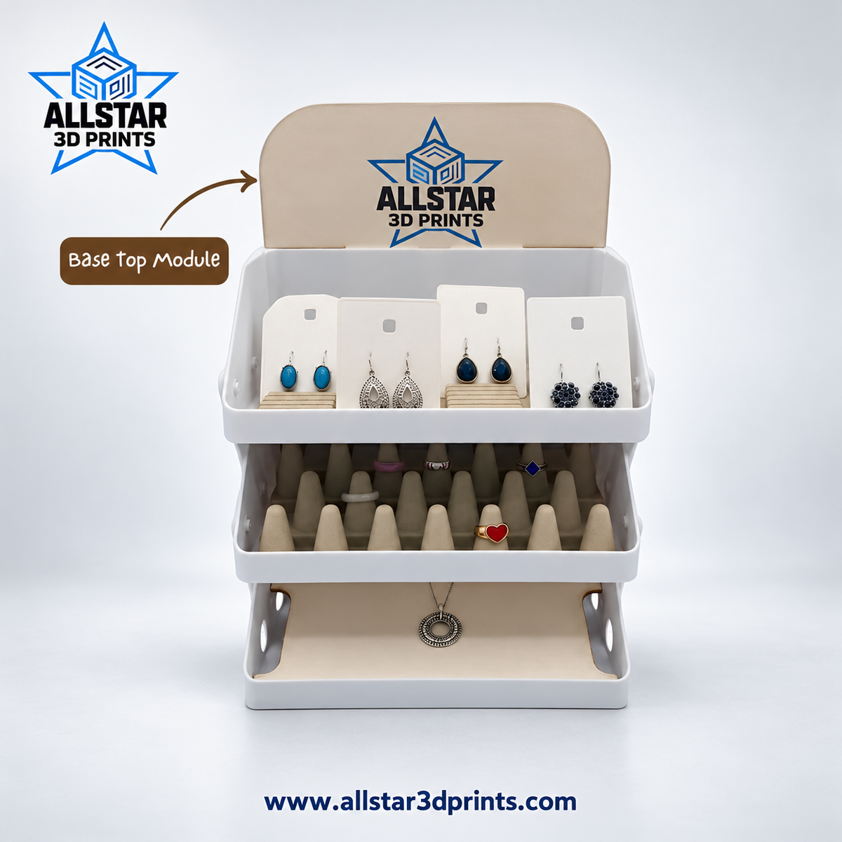 All Star jewelry display configuration view 7
