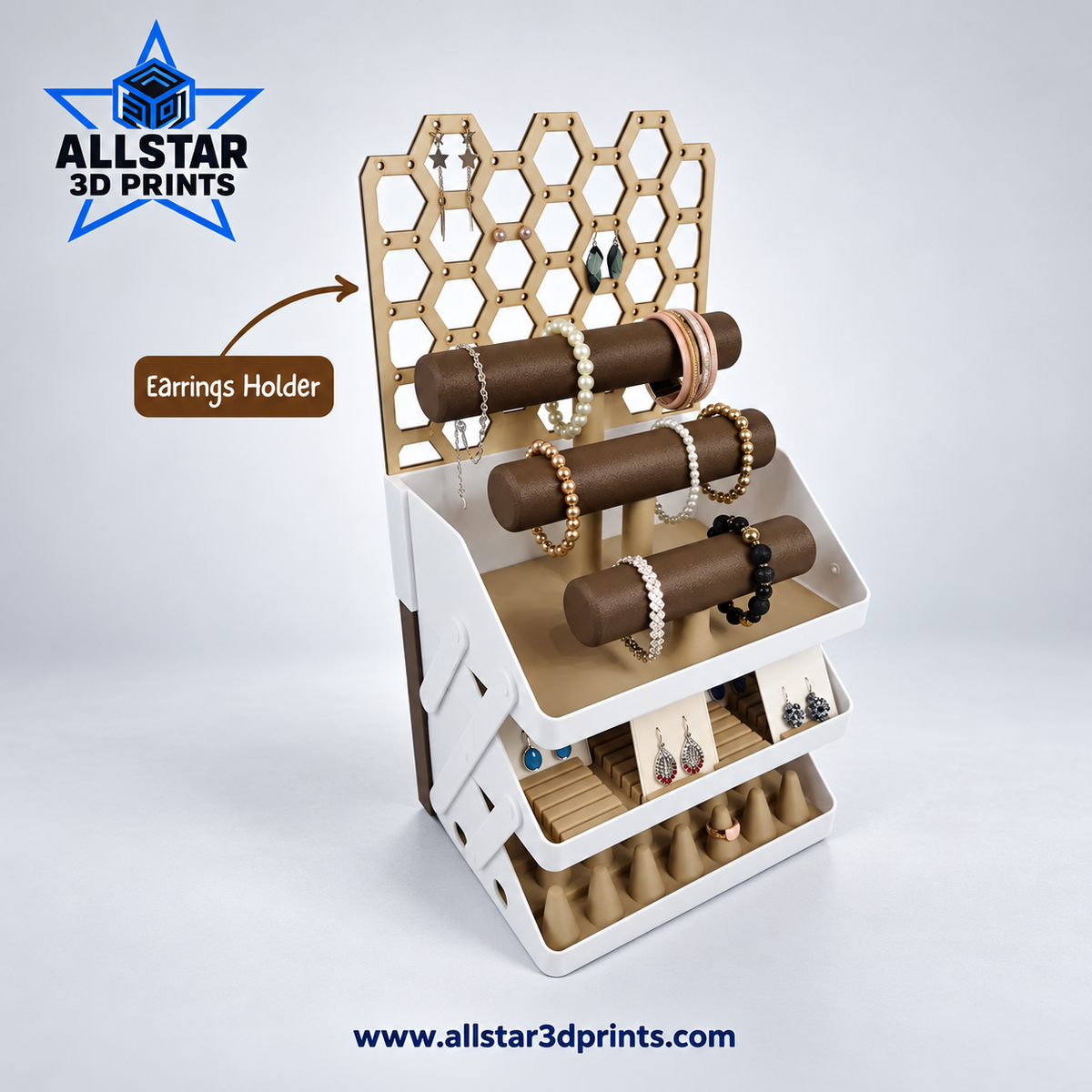 All Star jewelry display configuration view 8
