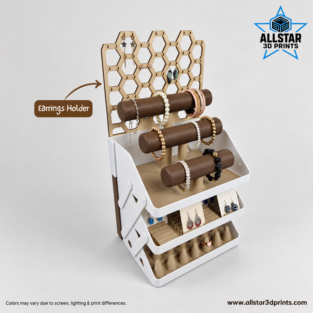 AllStar Earrings Holder top configuration