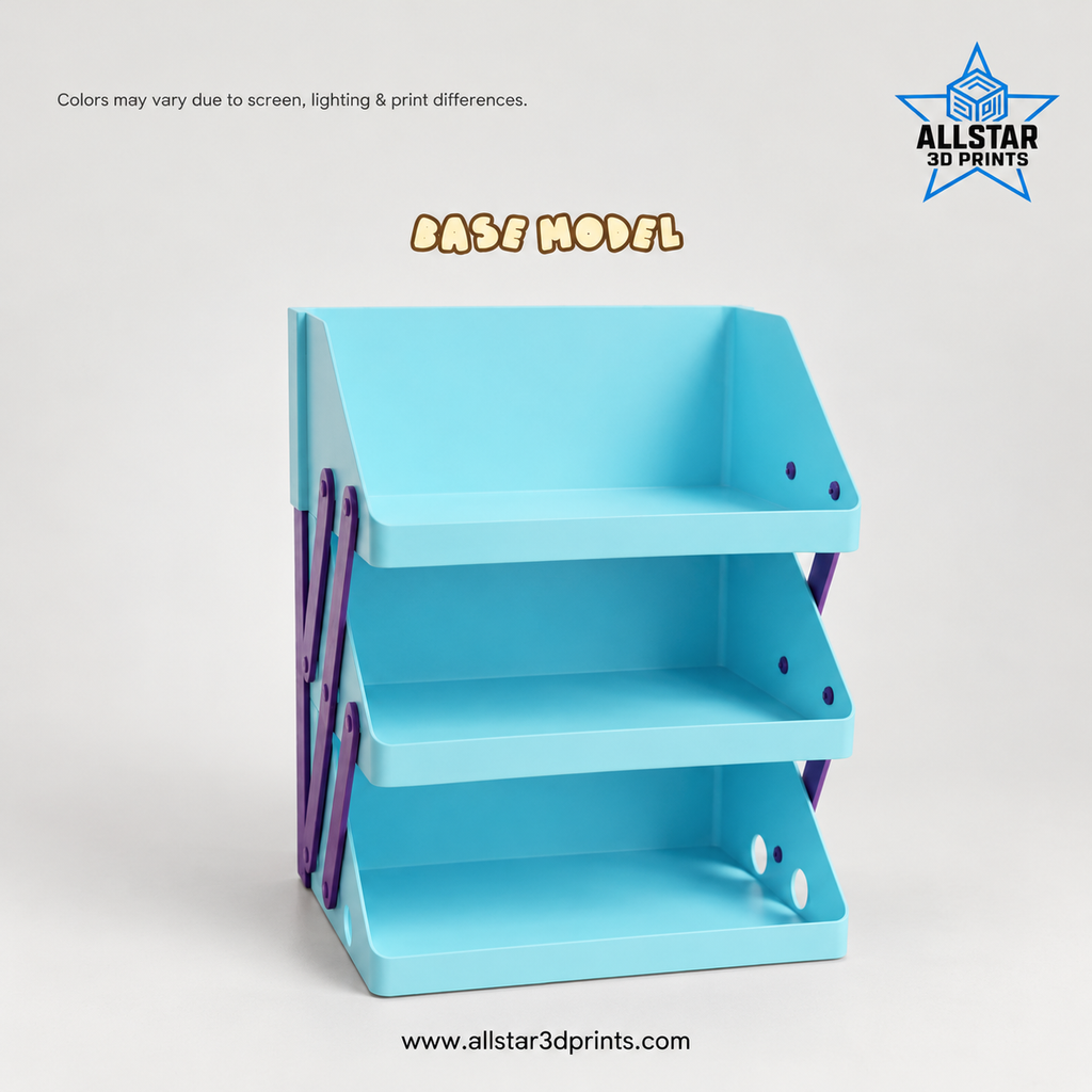 AllStar Display Only base model with three empty trays