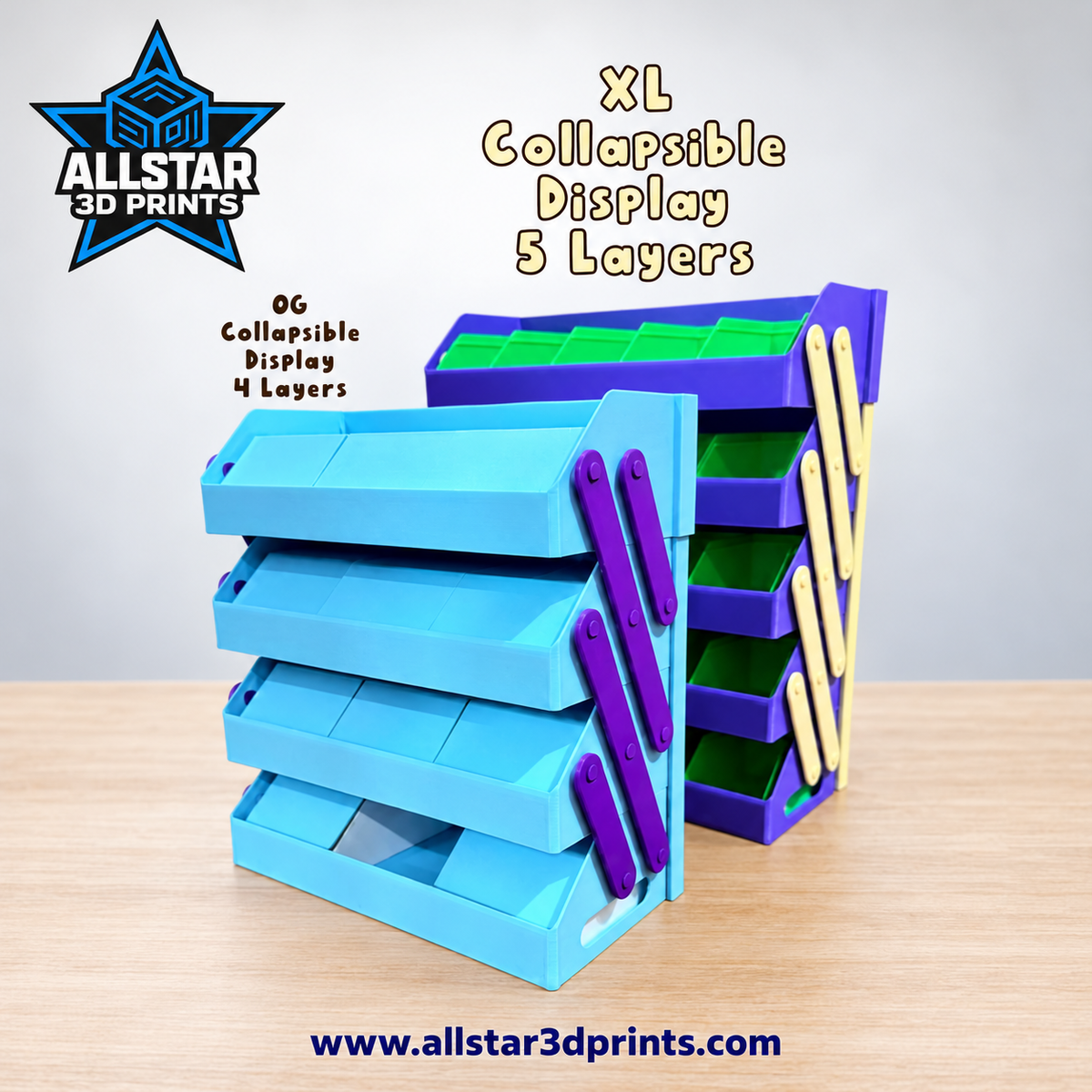 All Star xl collapsible display configuration view 3