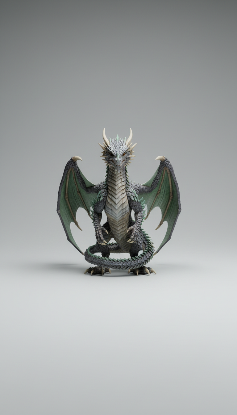 Articulated Dragon with Smooth Joints