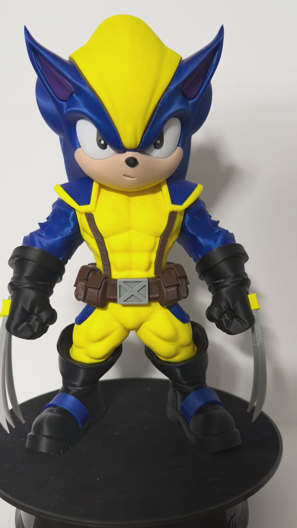 Stylized SonicVerine Warrior Collectible Figure – 11” Premium Display Model